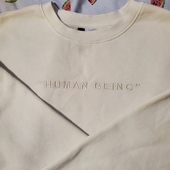 H&M cropped sweatshirt size L - Picture 5 of 5